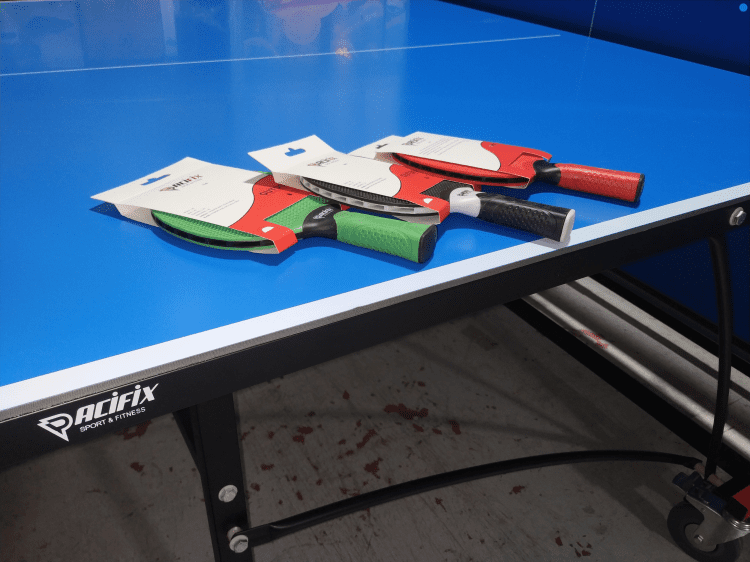 מחבט פינג פונג חוץ מקצועי שחור PACIFIX PARK 5011 – תמונה 3