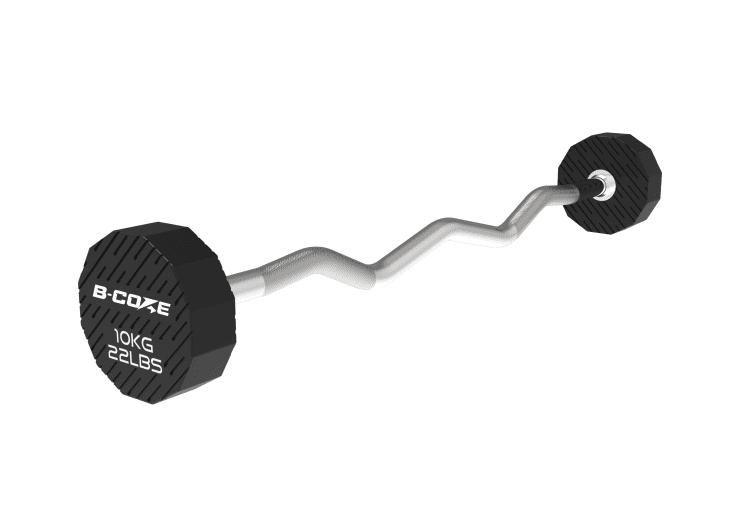 משקולת Barbell W במשקל 10 ק”ג מבית B-CORE