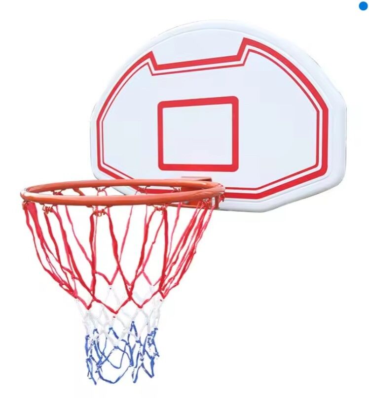 לוח סל לקיר 90/60 ס"מ כולל טבעת ורשת דגם DUNK M006 – תמונה 2