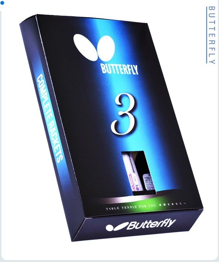 ⁦מחבט בטרפליי מקצועי כולל כיסוי BUTTERFLY TBC301⁩ – תמונה ⁦2⁩