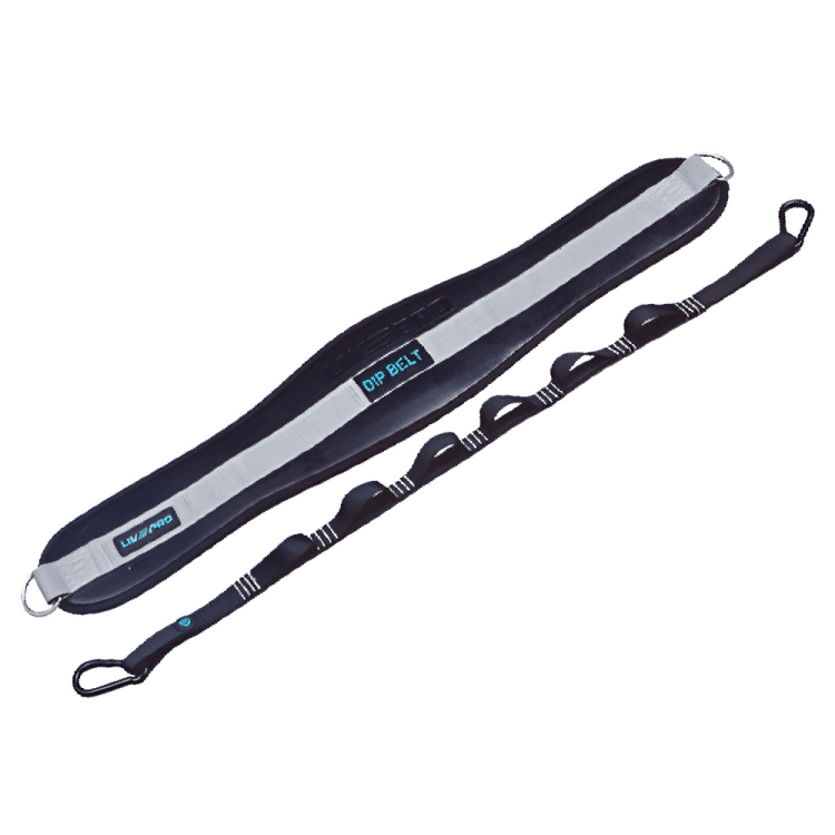 חגורה להרמת משקולות עם רצועה LP8098