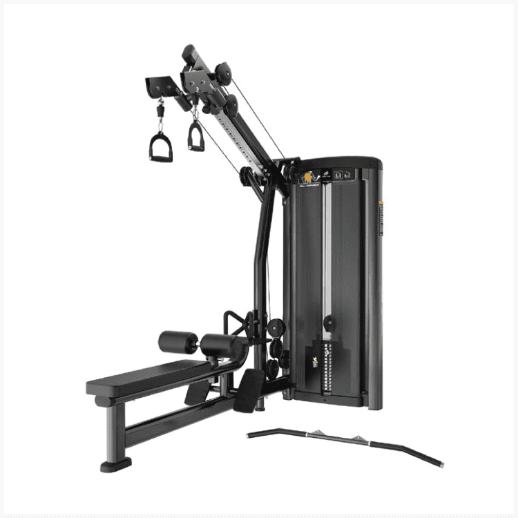 מכשיר משולב פולי עליון/תחתון מקצועי B-CORE PRO LAT PULL DOWN/LOW ROW BH32