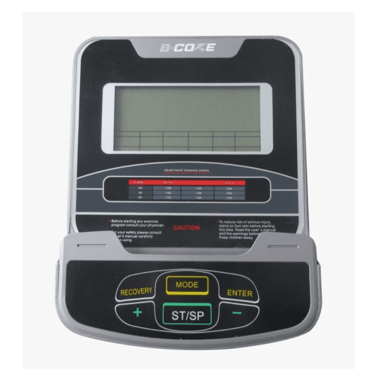 אופני כושר ביתיים חשמליים עם משענת גב B-CORE 95R – תמונה 2