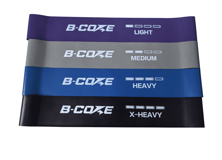 4 גומיות אימון סגורות קצרות MINI LOOP BANDS B-CORE