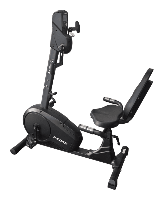 אופני כושר ביתיים מגנטיים עם משענת גב B-CORE MOVE – תמונה 2