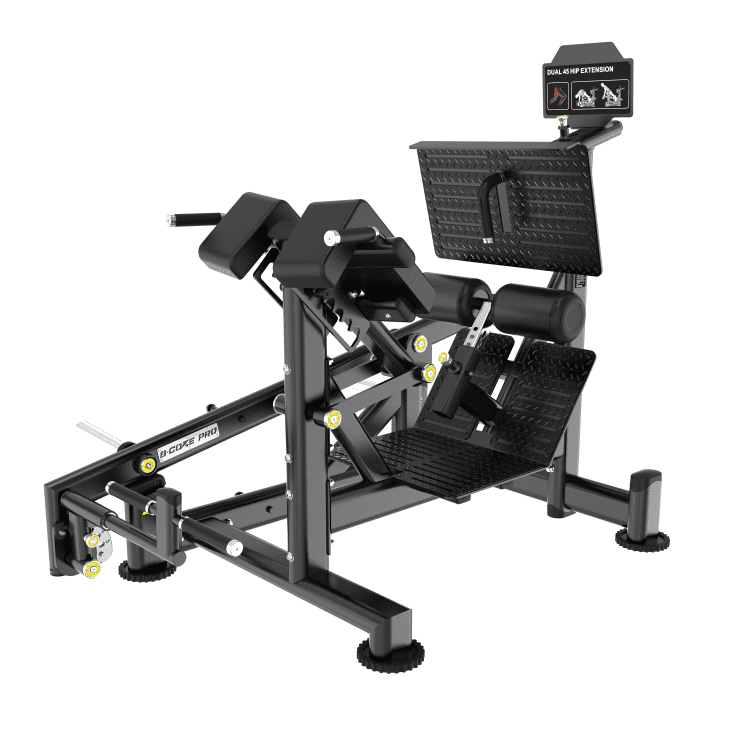 BL33 מכשיר זוקפי גב דואלי מקצועי DUAL 45 HIP EXTENSION B-CORE PRO